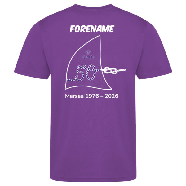 HSMW Technical T-shirt Front Back logos and Personalised Thumbnail