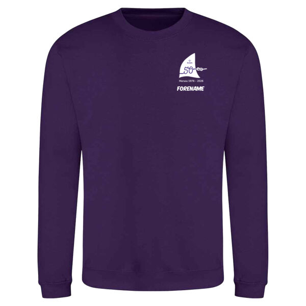 HSWM Sweatshirt Front logo and Personalised Thumbnail