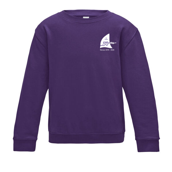 HSMW Youth Sweatshirt Front Back logos Thumbnail